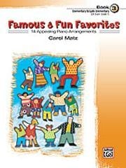 Famous & Fun Familiar Favourites for Piano Book 3 published by Alfred