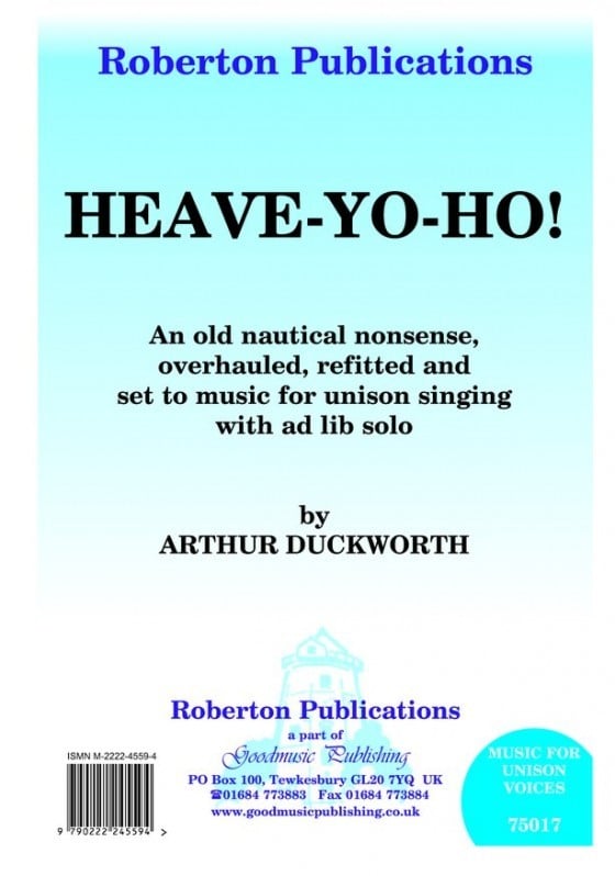 Duckworth: Heave-Yo-Ho published by Roberton