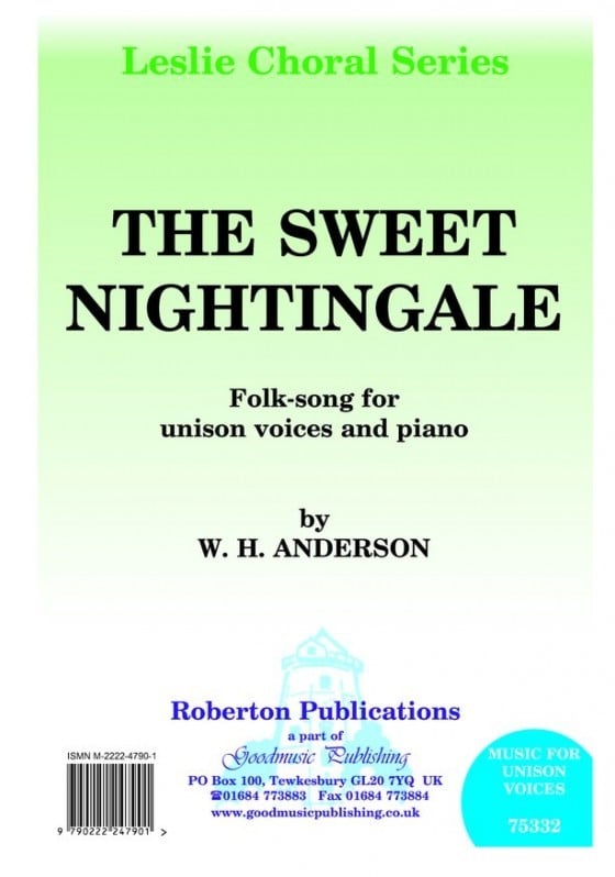 Anderson: The Sweet Nightingale published by Roberton