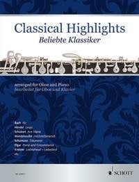 Classical Highlights for Oboe published by Schott (Book/Online Audio)
