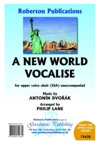 Dvorak: A New World Vocalise SSA published by Roberton