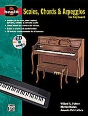 Basix Scales and Arpeggios for Keyboard published by Alfred (Book & CD)