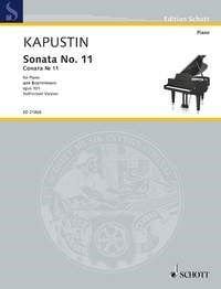 Kapustin: Sonata No 11 Opus 101 for Piano published by Schott