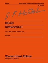Handel: Keyboard Works 1A (Miscellaneous Suites) published by Wiener Urtext