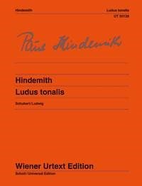 Hindemith: Ludus Tonalis for Piano published by Wiener Urtext