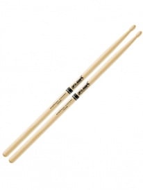 Promark: Classic 5A Hickory Drumstick Oval Wood Tip