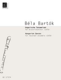 Bartok: Hungarian Dances for Recorder Choir published by Universal