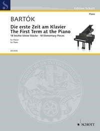 Bartok: First Term at the Piano published by Schott
