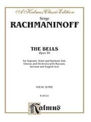 Rachmaninov: The Bells Opus 35 published by Kalmus - Vocal Score