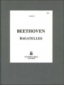 Beethoven: Complete Bagatelles for Piano published by Stainer & Bell