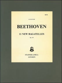 Beethoven: 11 Bagatelles Opus 119 for Piano published by Stainer & Bell