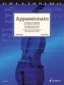 Cellissimo - Appassionato for Cello published by Schott