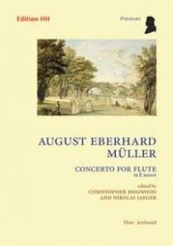 Mueller: Concerto in E minor for Flute published by Edition HH