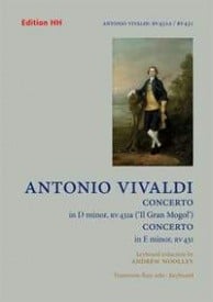 Vivaldi: Two Flute Concertos 'Il Gran Mogol' RV431a, RV431 published by Edition HH