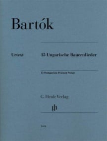 Bartok: 15 Hungarian Peasant Songs for Piano published by Henle