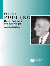 Poulenc: 2 Poemes de Louis Aragon published by Salabert