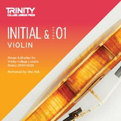Trinity Violin Exam Pieces from 2020 Grade 1 & Inital CD Only