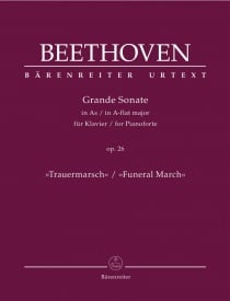 Beethoven: Sonata in A flat Opus 26 (Grand Sonata) for Piano published by Barenreiter