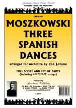 Moskowski: Three Spanish Dances Pack (arr. HUme) Orchestral Set published by Goodmusic