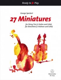 Speckert: 27 Miniatures for String Trio published by Barenreiter