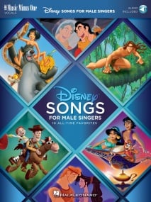 Disney Songs for Male Singers published by Hal Leonard (Book/Online Audio)