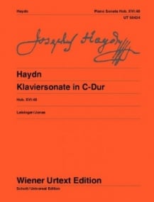 Haydn: Sonata HOB XVI:48 in C for Piano published by Wiener Urtext