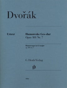 Dvorak: Humoresque in Gb Opus 101/7 published by Henle