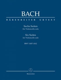 Bach: 6 Solo Suites for Cello (Synoptic Hardback Edition) published by Barenreiter