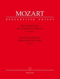 Notebooks of Mozart and His Sister for Piano published by Barenreiter