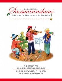 Sassmannshaus: Christmas for Beginner String Ensembles published by Barenreiter