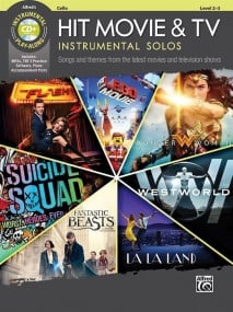 Hit Movie & TV Instrumental Solos - Cello published by Alfred (Book & CD)