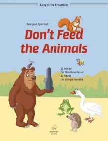 Don't Feed the Animals for Strings by Speckert published by Barenreite