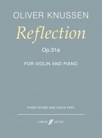 Knussen: Reflection for Violin published by Faber