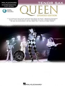 Queen - Tenor Saxophone published by Hal Leonard (Book/Online Audio)