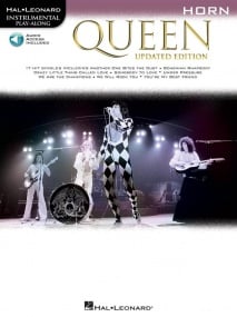 Queen - Horn published by Hal Leonard (Book/Online Audio)