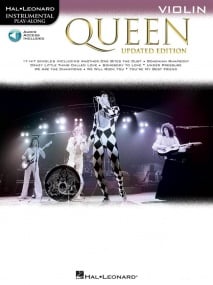 Queen - Violin published by Hal Leonard (Book/Online Audio)