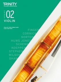 Trinity Violin Exam Pieces - Grade 2 from 2020 (Score & Part)