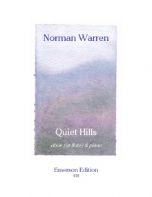 Warren: Quiet Hills for Oboe (or Flute) published by Emerson