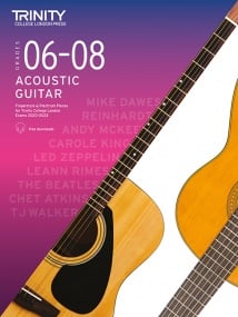 Trinity Acoustic Guitar Grade 6 - 8 2020 - 2023