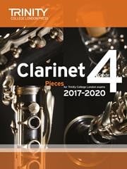 Trinity Clarinet Exam Pieces Grade 4 2017–2020 (score & part)