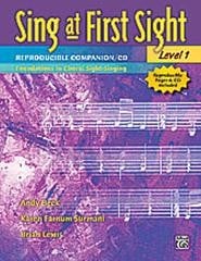 Sing at First Sight Level 1 (Teacher) published by Alfred