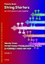 String Starters : Petrifyingly Problematical Polka & Horribly Hard Hip-Hop for Flexible String Ensemble published by Phoenix