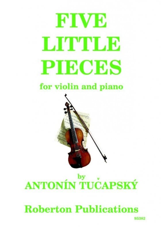 Tucapsky: Five Little Pieces for Violin published by Roberton