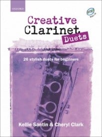 Creative Clarinet Duets published by OUP (Book & CD)
