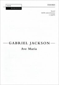 Jackson: Ave Maria SATB published by OUP