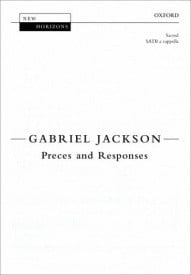 Jackson: Preces and Responses SATB published by OUP