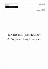 Jackson: A Prayer of King Henry VI SATB published by OUP