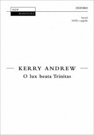 Andrew: O lux beata Trinitas SATB published by OUP