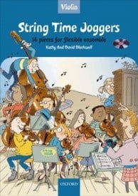 String Time Joggers: 12 Ensemble Pieces - Violin published by OUP (Book & CD)