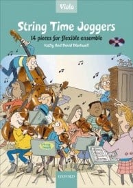 String Time Joggers: 12 Ensemble Pieces - Viola published by OUP (Book & CD)